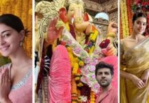 Celebrities of Bollywood make beeline for Ganesh Darshan on 1st day