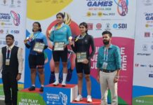 Cyclist Swasti bags gold in National Games, Odisha’s medal tally reaches 58