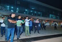 V K Pandian reviews work of Baramunda Bus Terminus in Bhubaneswar; Inauguration likely by mid Feb