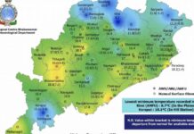 Rain in Bhubaneswar & Cuttack brings down temp; Kirei in Odisha’s Sundargarh coldest at 8.7°