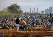 Delhi’s borders fortified ahead of ‘Delhi Chalo’ march by farmers