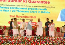 Modi & Naveen dedicate Rs.20,000 cr projects to people of Odisha